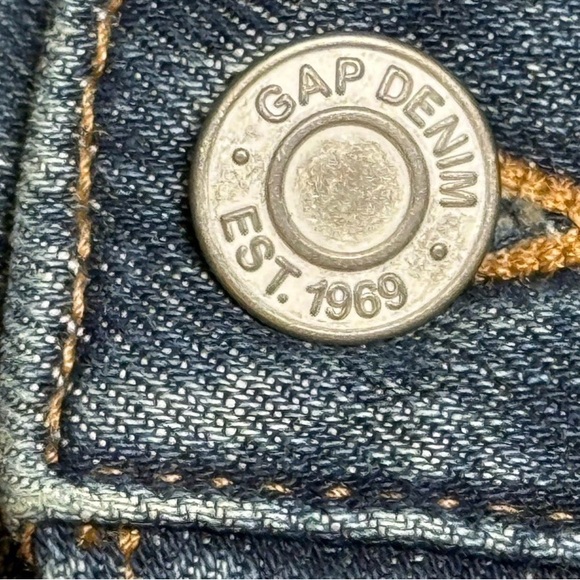 NWT Gap Men's Blue Relaxed 32x30 Measures 32x28.5 Wide Leg Medium Wash - Picture 7 of 11